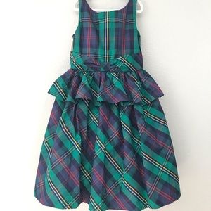 NWT Janie and Jack Christmas Holiday Girl Dress Size: 10